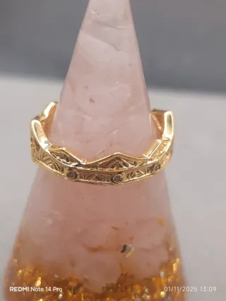 Anillo Dorado Diseño Juego de Tronos CP442