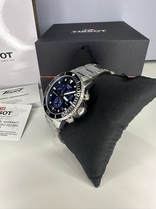 Tissot Seastar 1000 Chronograph Azul Negro 45.5mm