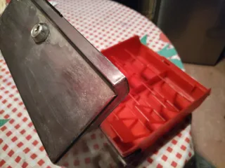 Organizador Cajas Disquetes Original Rojo