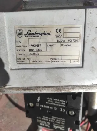 Quemador Gasoil Lamborghini