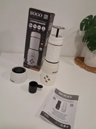 Cafetera SOGO Portaespresso Manual SS-5612