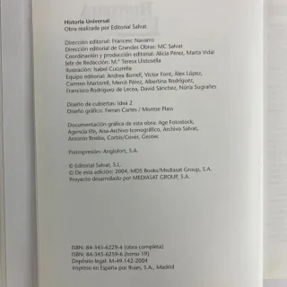 Enciclopedia Historia Universal el País, Salvat