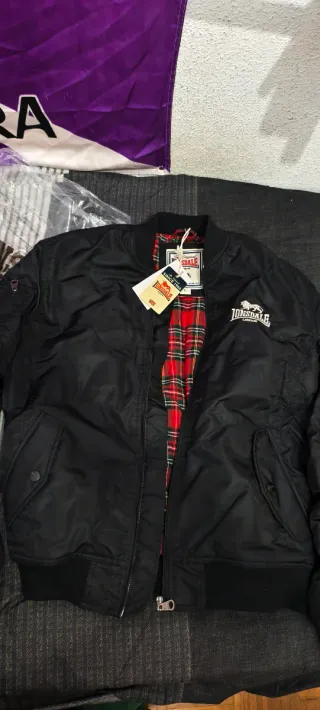 Chaqueta Lonsdale Negra Talla L