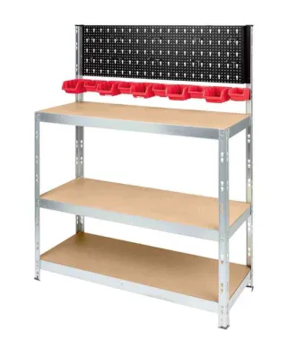 Banco de trabajo y organizador de herramientas