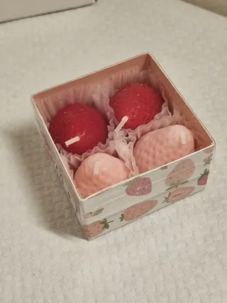 Set 2 scatole candele profumate