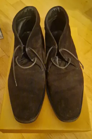 Botines Tod's ante marrón chocolate T40