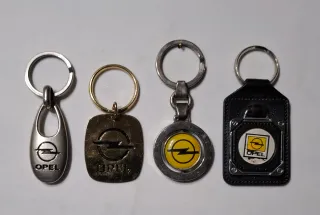 Lote llaveros Opel antiguos para coleccion vintage