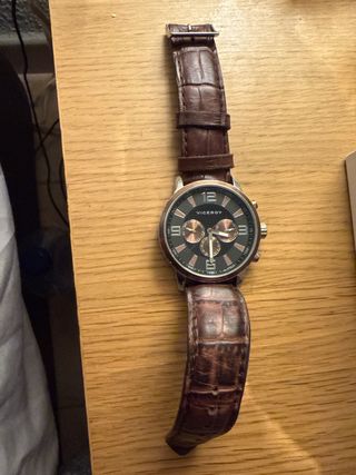 Reloj Viceroy Cronógrafo Acero Marrón