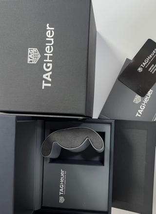 Caja de reloj TAG Heuer negra
