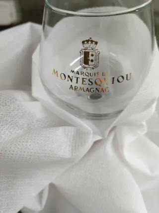 3 Bicchierini Marquis de Montesquieu Vintage