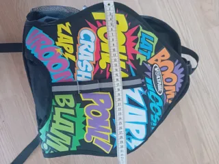 Mochila porta patines con diseño comic