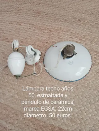 Lámpara flexo cobre antigua