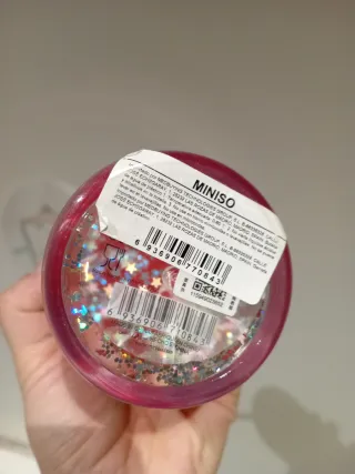 Vaso Snoopy Plástico Rojo y Transparente / Nuevo