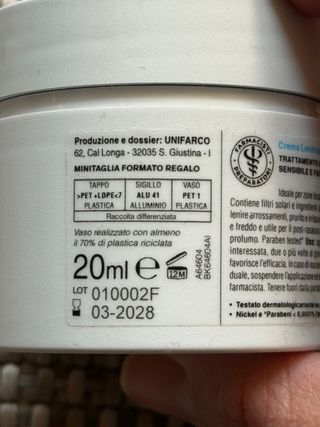 Crema Lenitiva Forte a-Bisabololo