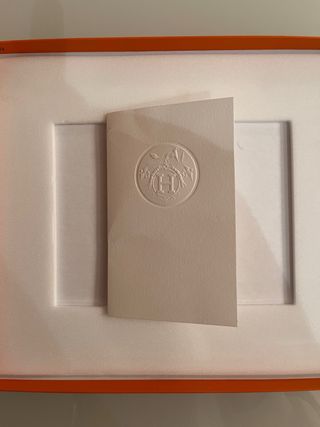 Svuota tasche Hermès Couvertures et Tenues de Jou