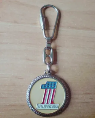Llavero Harley Davidson Vintage Nº1 bandera USA