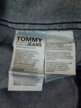 Chaqueta tejana Tommy Hilfiger azul