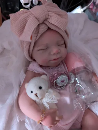 Reborn de silicona tamaño bebe