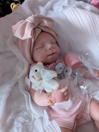 Reborn de silicona tamaño bebe