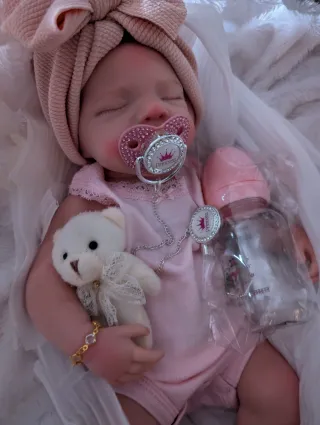 Reborn de silicona tamaño bebe