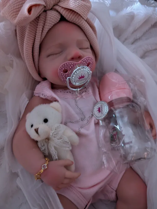 Reborn de silicona tamaño bebe