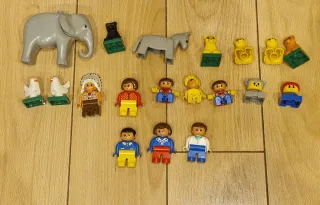 Lote Figuras Lego Duplo Animales y Personas
