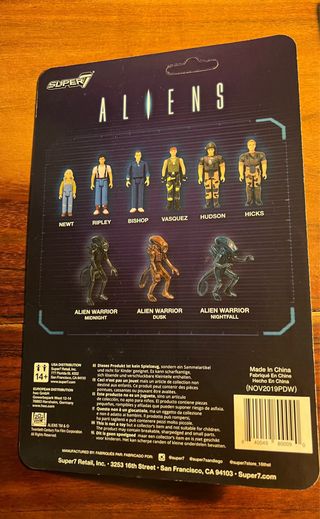Super7 Reaction Aliens Vasquez