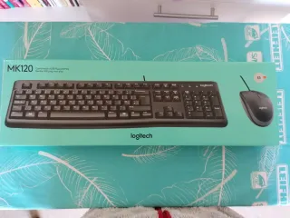 Teclado y Ratón Logitech MK120
