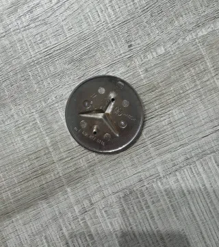 Insignia Mercedes Benz Estrella Plateada