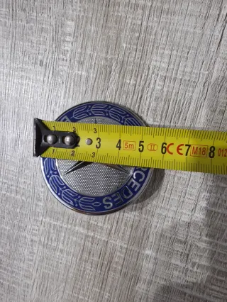 Insignia Mercedes Benz Estrella Plateada