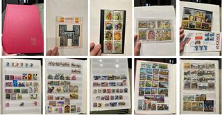 3 Raccoglitori Francobolli Vintage