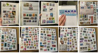 3 Raccoglitori Francobolli Vintage