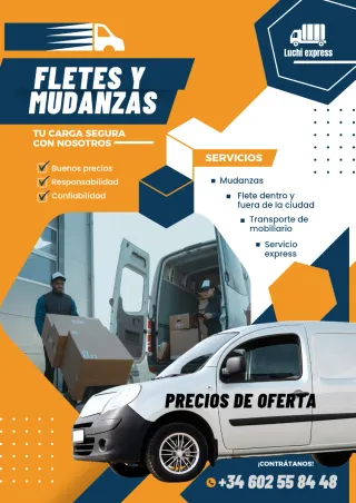Se hacen mudanzas y Fletes