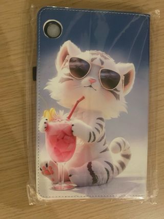 Funda Tablet Diseño gato