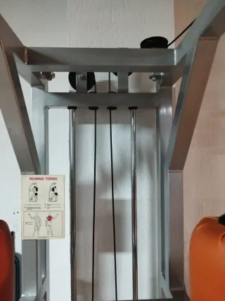Máquina Hombro Posterior Gimnasio