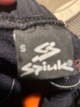 Culotte Ciclismo Chica Negro/Rojo