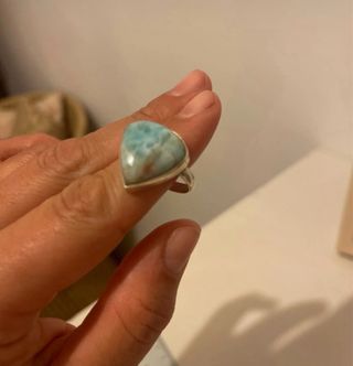 Anillo Plata Turquesa