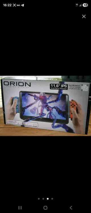 Monitor Gaming Orion 11.6 IPS
