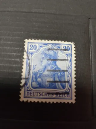Francobollo raro Deutsche Reich 20