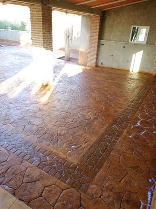 Hormigón impreso – Acabados exteriores cuidados