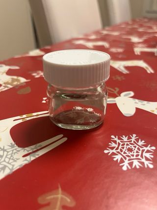 Barattolino di vetro Nutella