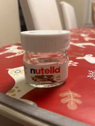Barattolino di vetro Nutella