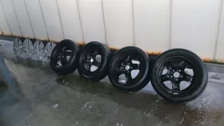 Llantas Renault Negras (Juego de 4)