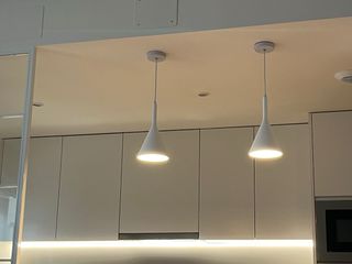 2 Lámparas Techo Yeso Sklum Blancas