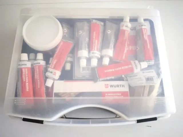 ESTUCHE RETOQUE MADERA WURTH