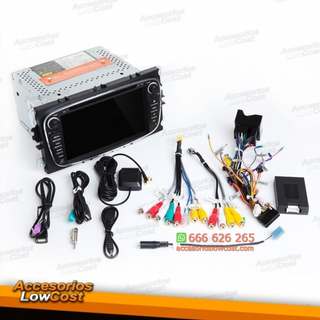 NAVEGADOR MULTIMEDIA ANDROID 11 GPS DVD 2 DIN HD