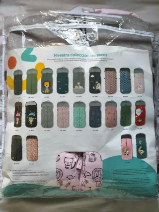 Saco Carro Universal Interbaby Rosa Animales