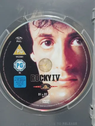 DVD Rocky IV Sylvester Stallone Español