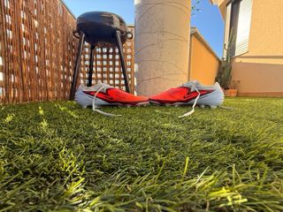 Botas de fútbol Nike naranjas