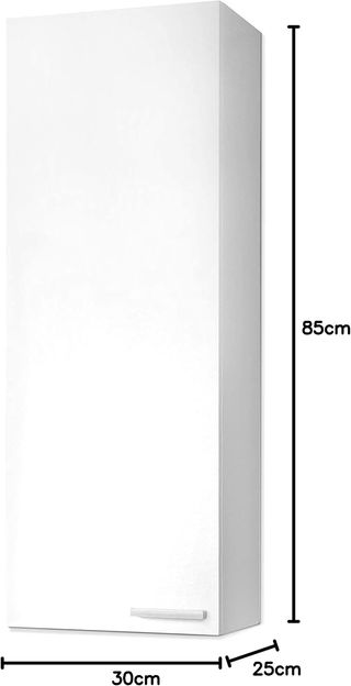 ARKITMOBEL Mueble Auxiliar Baño 1 Puerta 305270BO